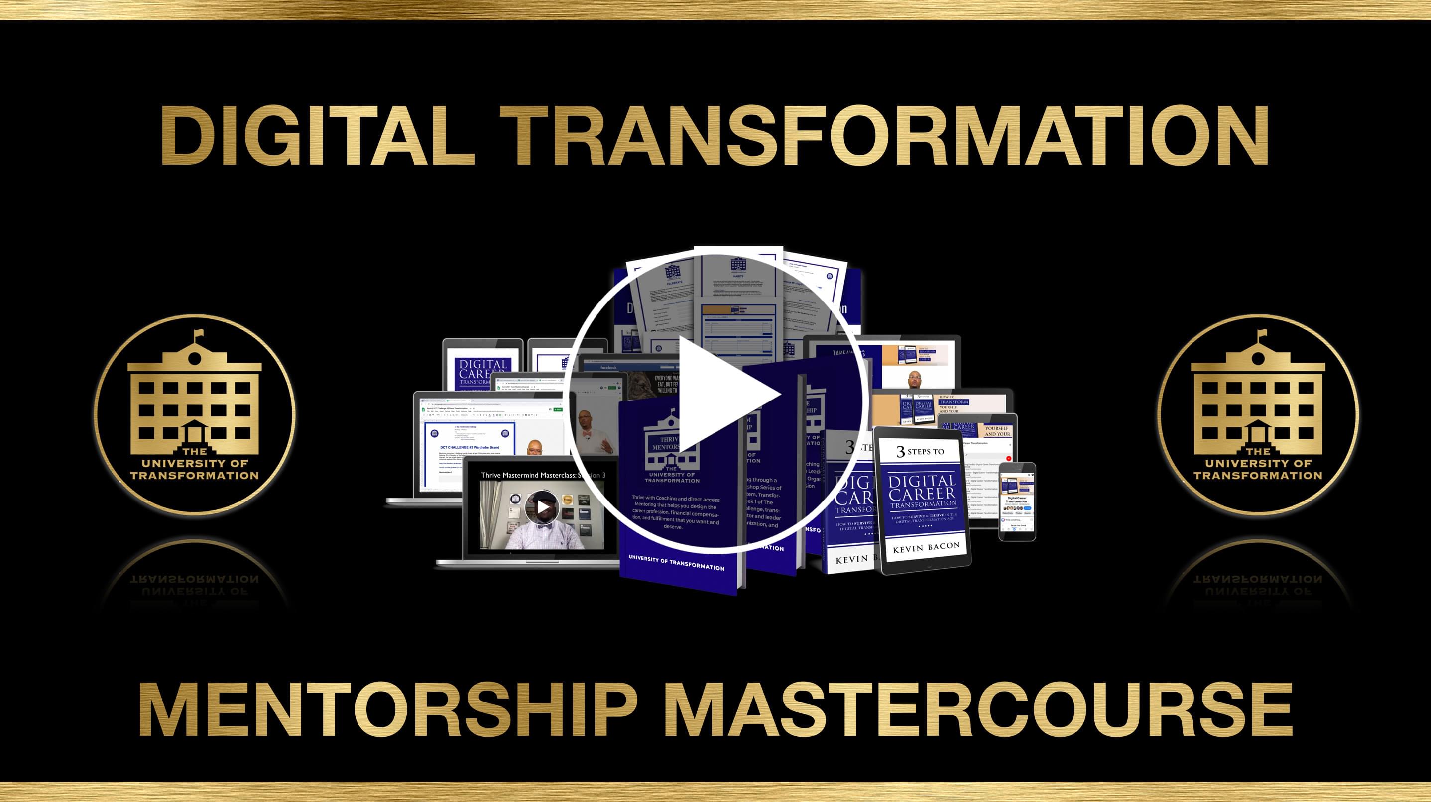 UoT Course Digital Transformation Mentorship Masterclass